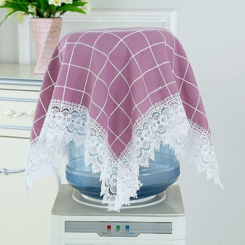 Vandens dozatoriaus dangtelis Plaidinis nėrinių dulkėms atsparus dangtelis Virtuvė Mikrobangų krosnelė Ryžių viryklė Stalinė lempa Kompiuteris Daugiafunkcis dangtelis nuo dulkių