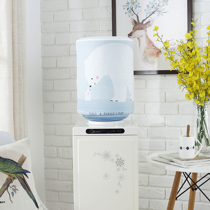 Aukštos kokybės animacinių filmų gyvūnų audiniai menai girdomieji fontanai statinės Vandens dozatorius dulkių dangtelis namų apyvokos prekių apsaugas