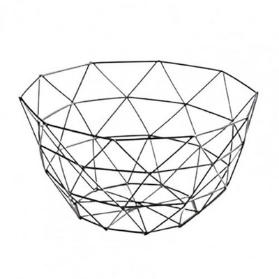 Dzelzs augļu paplāte virtuves uzglabāšanas grozs galds konfekšu bļoda mājas dekoru organizators