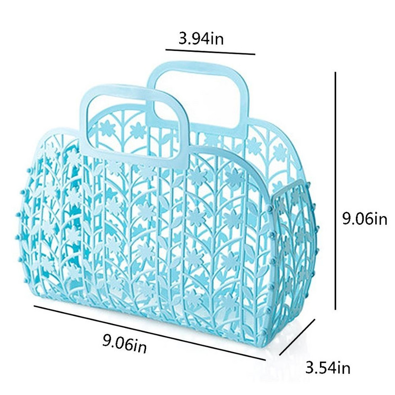 Noņemams dušas grozs Plastmasas vannas grozs Vannas istaba Doba mazgāšanas grozs Uzglabāšanas grozs Iepirkumu grozs Mājas Uzglabāšanas organizācija