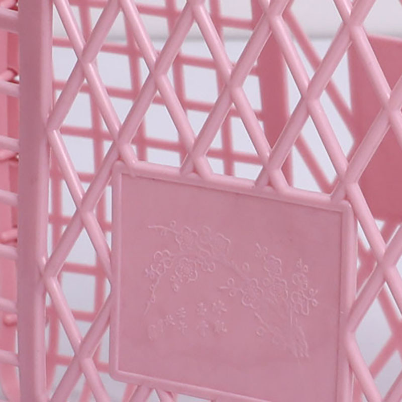 Mini plastmasas rotaļlietu uzglabāšanas grozs zīdaiņu bērnu pārnēsājams veļas grozs dobi pārtikas augļu uzglabāšanas pakarināmais virtuves augļu organizators