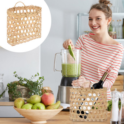 1Gb austs pieliekamais organizators maizes pasniegšanas grozs groza uzglabāšana piknika pīts grozs olu grozs austs vintage audums