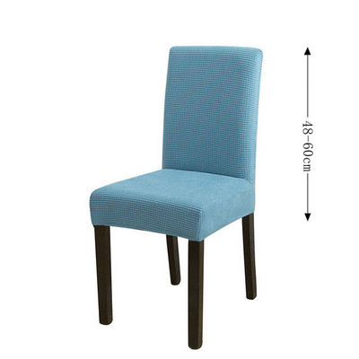 Ζακάρ Καλύμματα Καρέκλας Ρυθμιζόμενο κάλυμμα καρέκλας τραπεζαρίας Προστατευτικό κάθισμα τραπεζαρίας Σπίτι σεζλόν για σκαμπό γραφείου 1/2/4/6 Τμ.