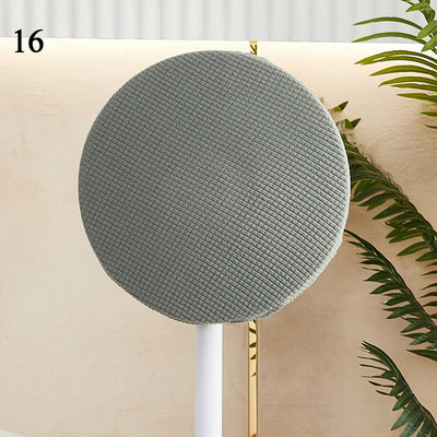 1 datora ventilatora pārsegs, daļēji iesaiņots viss iekļauts grīdas ventilatora pārsegs, elastīgs mājsaimniecības glabāšanas pārsegs Aizsargvāks Putekļu aizsargvāciņš universāls