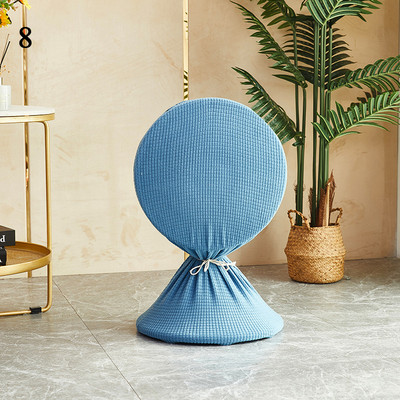 1 datora ventilatora pārsegs, daļēji iesaiņots viss iekļauts grīdas ventilatora pārsegs, elastīgs mājsaimniecības glabāšanas pārsegs Aizsargvāks Putekļu aizsargvāciņš universāls