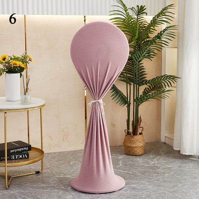 1 datora ventilatora pārsegs, daļēji iesaiņots viss iekļauts grīdas ventilatora pārsegs, elastīgs mājsaimniecības glabāšanas pārsegs Aizsargvāks Putekļu aizsargvāciņš universāls