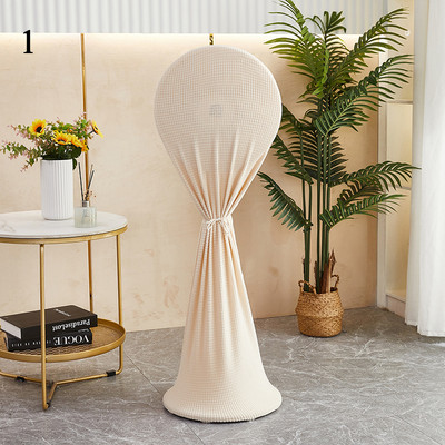 1 datora ventilatora pārsegs, daļēji iesaiņots viss iekļauts grīdas ventilatora pārsegs, elastīgs mājsaimniecības glabāšanas pārsegs Aizsargvāks Putekļu aizsargvāciņš universāls