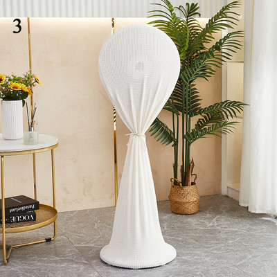 1 datora ventilatora pārsegs, daļēji iesaiņots viss iekļauts grīdas ventilatora pārsegs, elastīgs mājsaimniecības glabāšanas pārsegs Aizsargvāks Putekļu aizsargvāciņš universāls