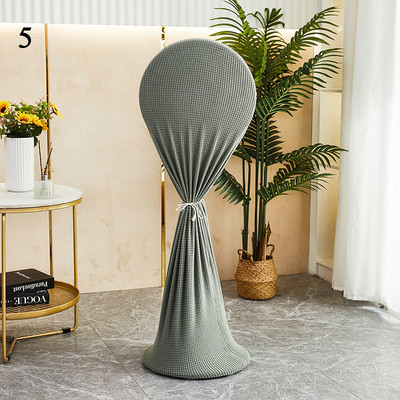 1 datora ventilatora pārsegs, daļēji iesaiņots viss iekļauts grīdas ventilatora pārsegs, elastīgs mājsaimniecības glabāšanas pārsegs Aizsargvāks Putekļu aizsargvāciņš universāls