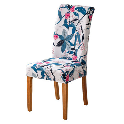 „Spandex“ kėdės užvalkalas „Strettch“ Namų valgomasis Elastingi gėlių raštų kėdžių užvalkalai Daugiafunkcis „Spandex“ elastinis audinys universalus dydis