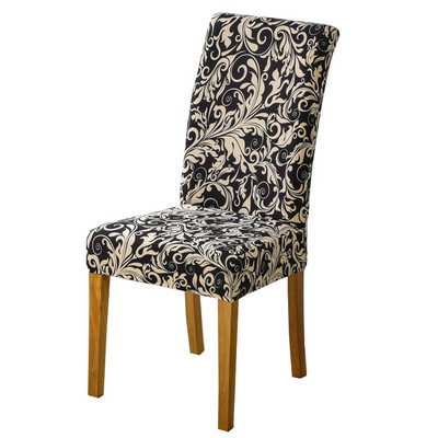 „Spandex“ kėdės užvalkalas „Strettch“ Namų valgomasis Elastingi gėlių raštų kėdžių užvalkalai Daugiafunkcis „Spandex“ elastinis audinys universalus dydis
