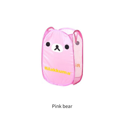 1 τεμ. Πτυσσόμενο καλάθι πλυντηρίου Cartoon Καλάθι οργάνωσης μεγάλης χωρητικότητας για οικιακά βρώμικα ρούχα Τσάντα από νάιλον πλέγμα για αποθήκευση παιχνιδιών