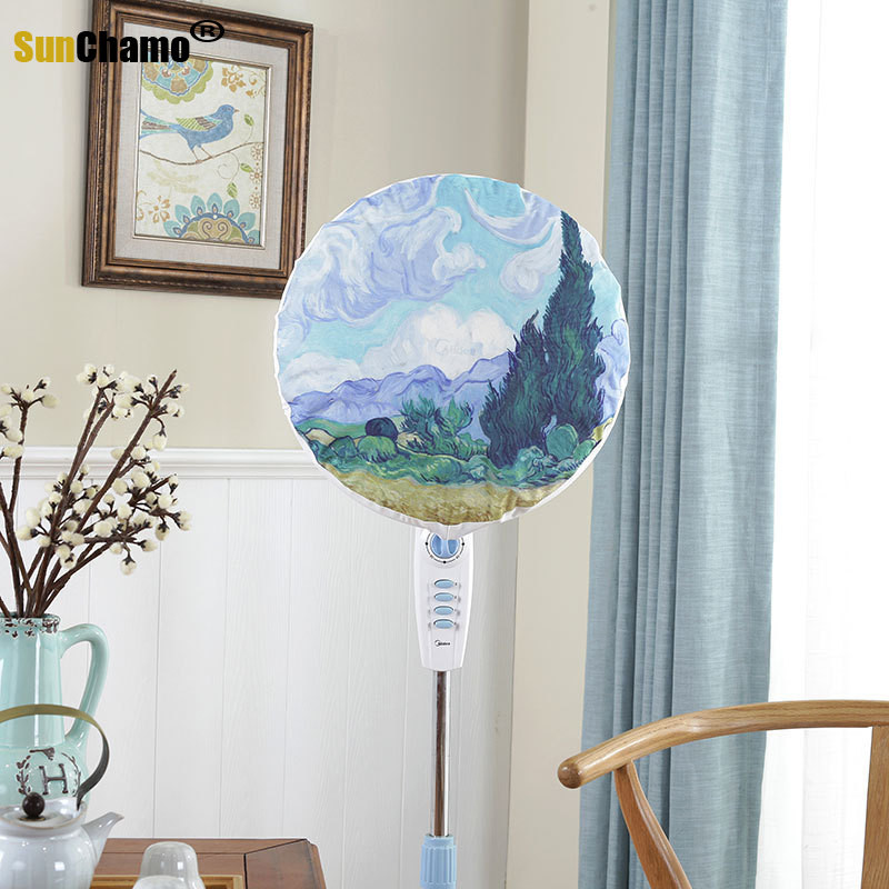 The White Mouse Furnishings korejiešu versija, viss iekļauts, uz grīdas stāvošs galddators elektriskā sildītāja vāka audums mājas statīvs ventilators