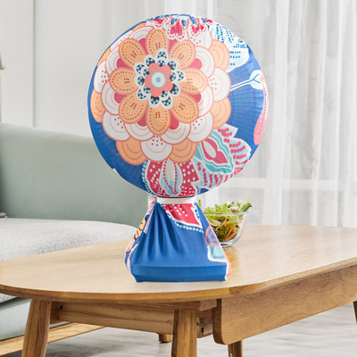 Háztartási elektromos ventilátor burkolatok Nordic Elasticity kerek asztali ventilátor porálló burkolat Biztonsági tárolás védelem All inclusive tokok