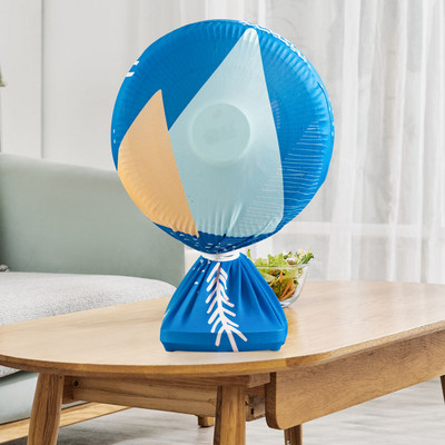 Háztartási elektromos ventilátor burkolatok Nordic Elasticity kerek asztali ventilátor porálló burkolat Biztonsági tárolás védelem All inclusive tokok