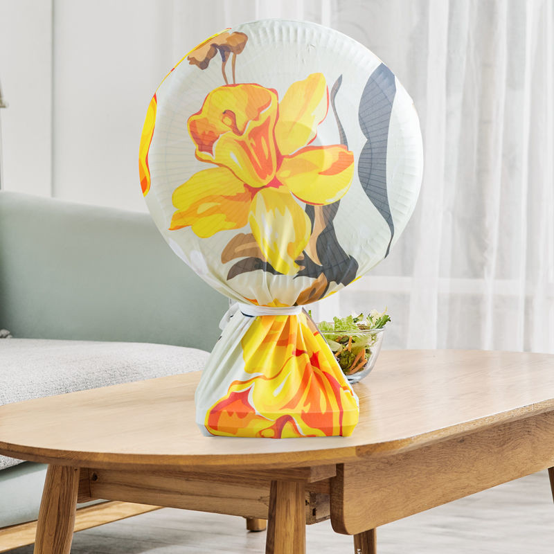 Háztartási elektromos ventilátor burkolatok Nordic Elasticity kerek asztali ventilátor porálló burkolat Biztonsági tárolás védelem All inclusive tokok