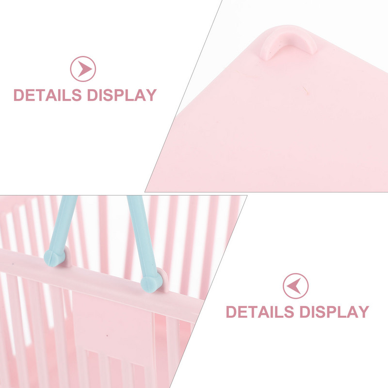 Grozs Grozi Glabāšana Iepirkšanās Bērni Duša Pārtikas preces Mini Tote Organizer Pārnēsājamu Rotaļlietu Rokturis Rotaļlietu grozs