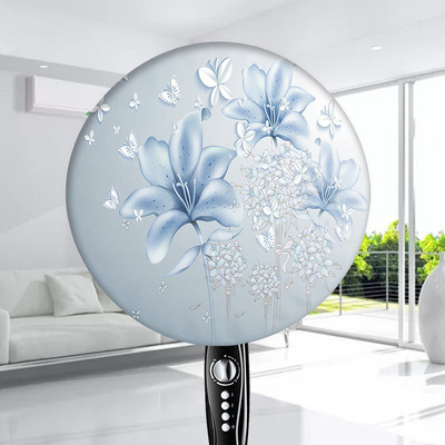 Jauns elektrisko ventilatoru apaļš putekļu necaurlaidīgs vāks Viss iekļauts pret piesārņojumu Modes grīdas ventilatora aizsardzība mājsaimniecības putekļu pārsegs