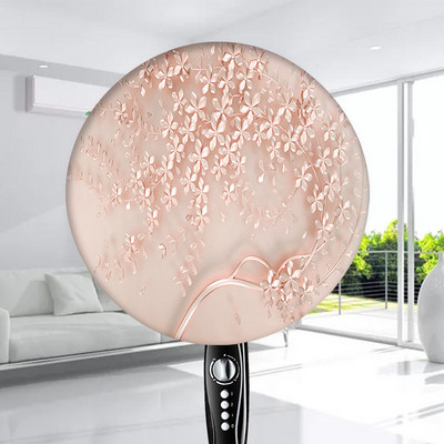 Jauns elektrisko ventilatoru apaļš putekļu necaurlaidīgs vāks Viss iekļauts pret piesārņojumu Modes grīdas ventilatora aizsardzība mājsaimniecības putekļu pārsegs