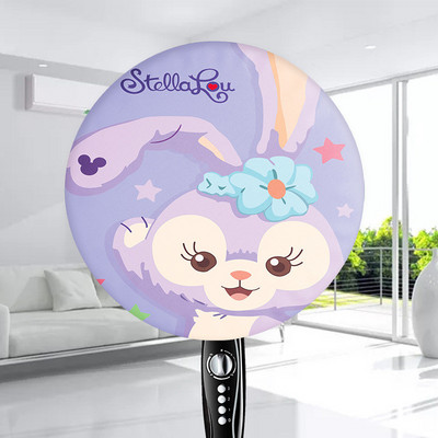 Jauns elektrisko ventilatoru apaļš putekļu necaurlaidīgs vāks Viss iekļauts pret piesārņojumu Modes grīdas ventilatora aizsardzība mājsaimniecības putekļu pārsegs