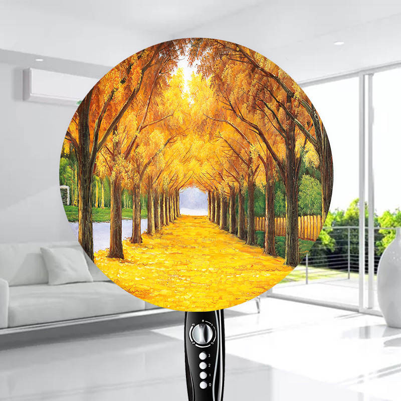 Jauns elektrisko ventilatoru apaļš putekļu necaurlaidīgs vāks Viss iekļauts pret piesārņojumu Modes grīdas ventilatora aizsardzība mājsaimniecības putekļu pārsegs