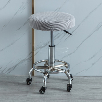 Huse pentru scaune din catifea moale de înaltă calitate Huse pentru scaun de bar Huse pentru scaune elastice Protector pentru scaune de culoare solidă pentru scaune pentru acasă