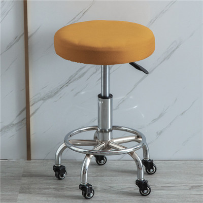 Huse pentru scaune din catifea moale de înaltă calitate Huse pentru scaun de bar Huse pentru scaune elastice Protector pentru scaune de culoare solidă pentru scaune pentru acasă