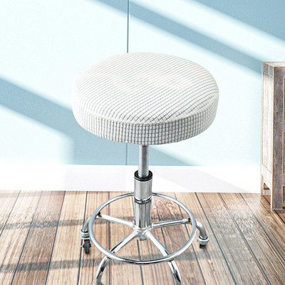 Huse pentru scaune din catifea moale de înaltă calitate Huse pentru scaun de bar Huse pentru scaune elastice Protector pentru scaune de culoare solidă pentru scaune pentru acasă