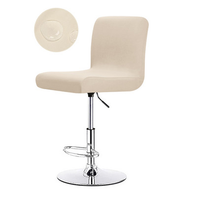 Αδιάβροχο κοντό κάλυμμα καρέκλας πλάτης Κάλυμμα καθίσματος Slipcover Hotel Bar Καλύμματα καρέκλας House Πολυθρόνα Πολυεστέρας Κάλυμμα μπράτσων καρέκλας