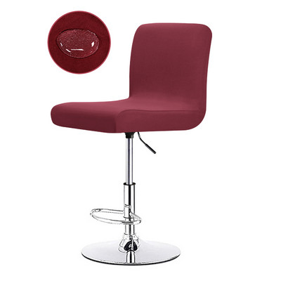 Αδιάβροχο κοντό κάλυμμα καρέκλας πλάτης Κάλυμμα καθίσματος Slipcover Hotel Bar Καλύμματα καρέκλας House Πολυθρόνα Πολυεστέρας Κάλυμμα μπράτσων καρέκλας