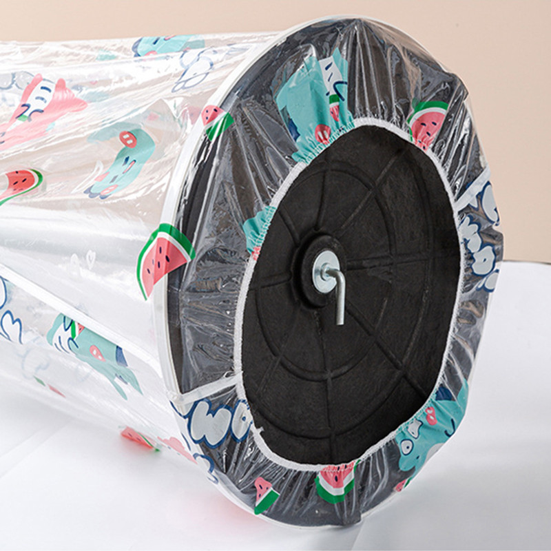 Ventilatora pārsegs Putekļu necaurlaidīgs ventilators Pilns vāks PEVA ūdensnecaurlaidīgs uzglabāšanas maisa statīvs Ventilatora putekļu pārsegs Mājsaimniecības grīdas ventilatora vāks Aizsargpārsegs