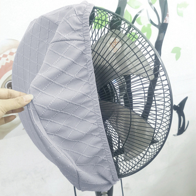 Okrugli električni poklopci za ventilatore Sveobuhvatno Anti-onečišćenje Sigurnosni podni ventilator Poklopac otporan na prašinu Jednostavan stol za kućanstvo Poklopac ventilatora