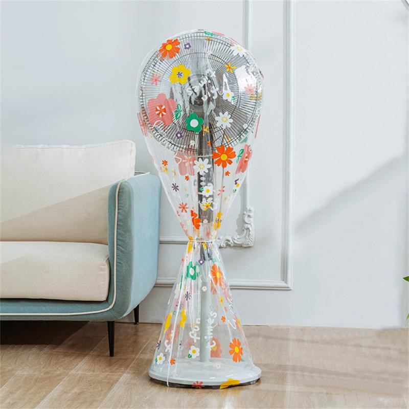 Mājsaimniecības grīdas ventilatora pārsegs Utility Izturīgs universāls elektriskā ventilatora putekļu pārsegs Smalks un blīvs šuvums Mitrumizturīgs ventilatora vāks