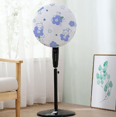 Biezs ūdensnecaurlaidīgs elektriskā ventilatora vāks multfilmas stila, grīdas stāvošs elektriskā ventilatora putekļu pārsegs universāls elektriskā ventilatora aizsargvāciņš