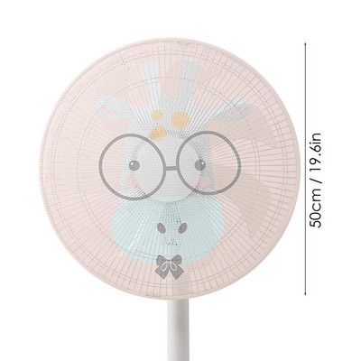 Elektriskie ventilatori Apaļš putekļu necaurlaidīgs vāks Drošības aizsardzība Pretsaspiešanās Rokas Elektriskā ventilatora vāciņš Mazgājams Vasaras elektriskā ventilatora aizsargs