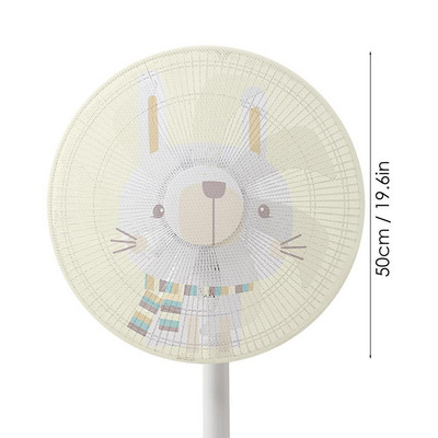 Elektriskie ventilatori Apaļš putekļu necaurlaidīgs vāks Drošības aizsardzība Pretsaspiešanās Rokas Elektriskā ventilatora vāciņš Mazgājams Vasaras elektriskā ventilatora aizsargs