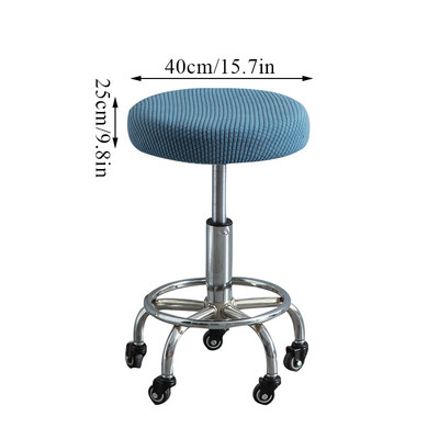 1 gab. Sadalīts krēsls Biroja krēsla pārvalks Ūdensnecaurlaidīgs datora krēsla futrālis PU ādas vienkrāsains netīrumu izturīgs izmantošana viesnīcā Four Seasons