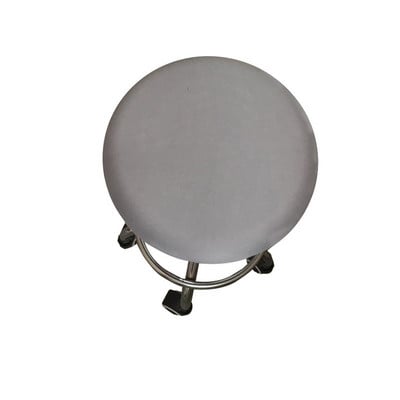 Apvalus kėdės užvalkalas Spandex baro kėdės užvalkalas Elastingi sėdynių užvalkalai Namų kėdė Paprastas tamprus kėdės užvalkalas vienspalvių spalvų nauja mada