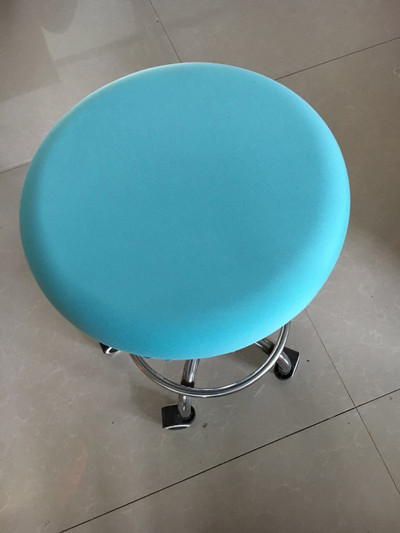 Apvalus kėdės užvalkalas Spandex baro kėdės užvalkalas Elastingi sėdynių užvalkalai Namų kėdė Paprastas tamprus kėdės užvalkalas vienspalvių spalvų nauja mada