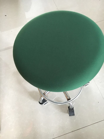 Apvalus kėdės užvalkalas Spandex baro kėdės užvalkalas Elastingi sėdynių užvalkalai Namų kėdė Paprastas tamprus kėdės užvalkalas vienspalvių spalvų nauja mada