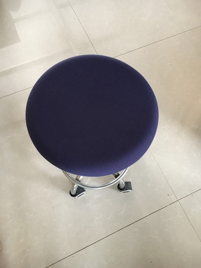 Apvalus kėdės užvalkalas Spandex baro kėdės užvalkalas Elastingi sėdynių užvalkalai Namų kėdė Paprastas tamprus kėdės užvalkalas vienspalvių spalvų nauja mada