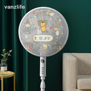 vanzlife Ventilatora vāka skava roku aizsargvairogi bērnu drošības pārsegs elektriskais ventilatora vāciņš bērnu aizsardzības ventilatora putekļu vāciņš