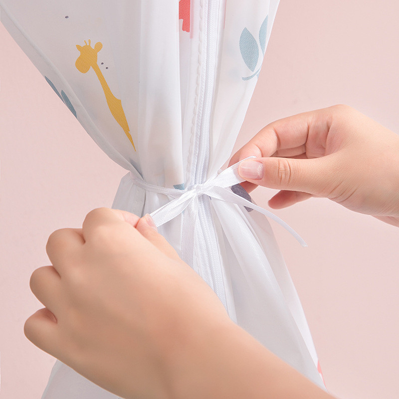 Nauji PEVA spausdinti grindų ventiliatoriai, visiškai uždari, elektriniai dangteliai