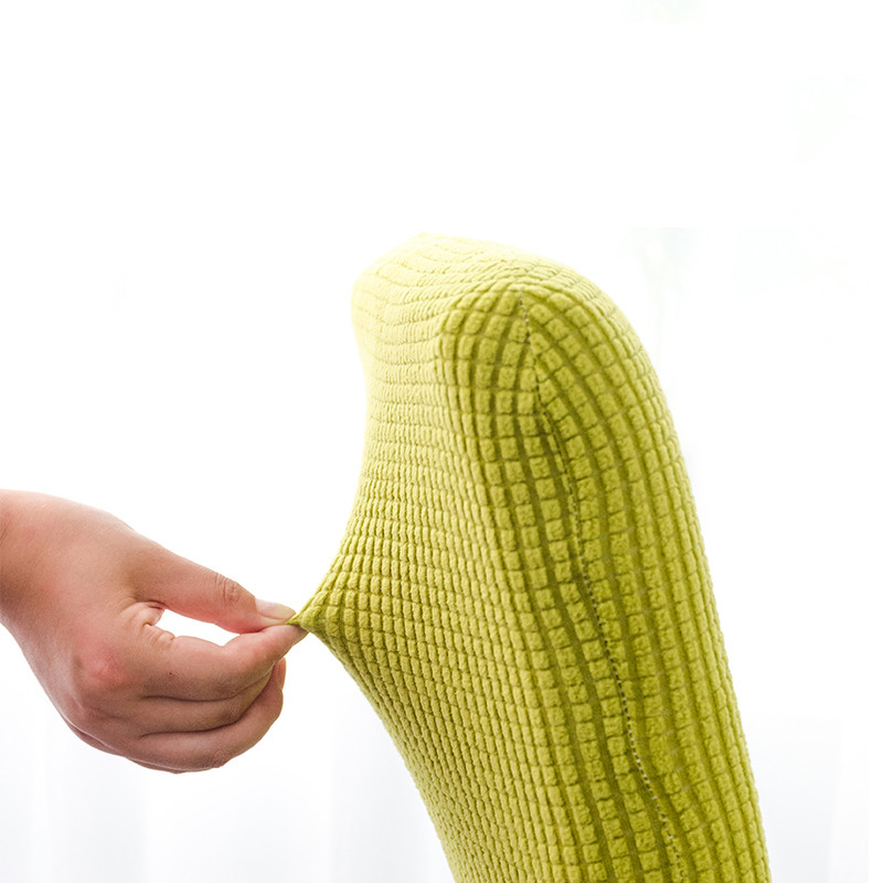 Ζακάρ επεκτάσιμο κάλυμμα καρέκλας Spandex Θήκη για καρέκλες Συμπόσιο Κουζίνα Τραπεζαρία Καλύμματα καρέκλας ελαστικό ελαστικό