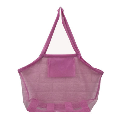 Djeca Sand Away Protabilna mrežasta torba Dječje igračke Torbe za pohranu Velika ekološka torba za plažu Ženska kozmetička torba za šminku sumka ženska