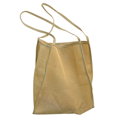 Djeca Sand Away Protabilna mrežasta torba Dječje igračke Torbe za pohranu Velika ekološka torba za plažu Ženska kozmetička torba za šminku sumka ženska