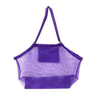 Djeca Sand Away Protabilna mrežasta torba Dječje igračke Torbe za pohranu Velika ekološka torba za plažu Ženska kozmetička torba za šminku sumka ženska