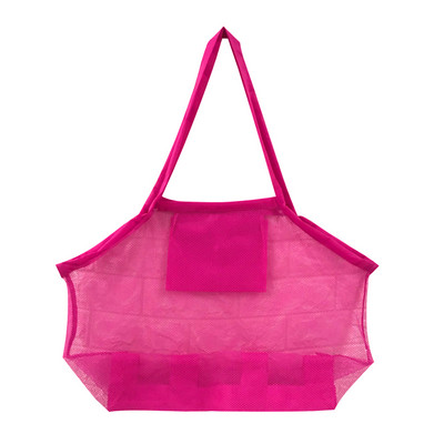 Djeca Sand Away Protabilna mrežasta torba Dječje igračke Torbe za pohranu Velika ekološka torba za plažu Ženska kozmetička torba za šminku sumka ženska