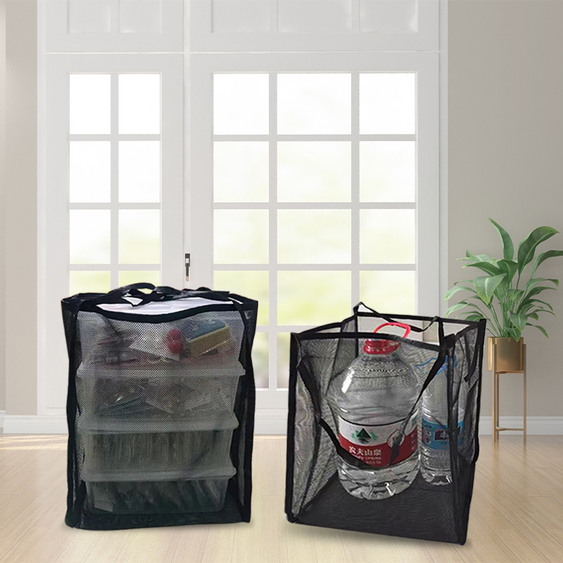 Djeca Sand Away Protabilna mrežasta torba Dječje igračke Torbe za pohranu Velika ekološka torba za plažu Ženska kozmetička torba za šminku sumka ženska