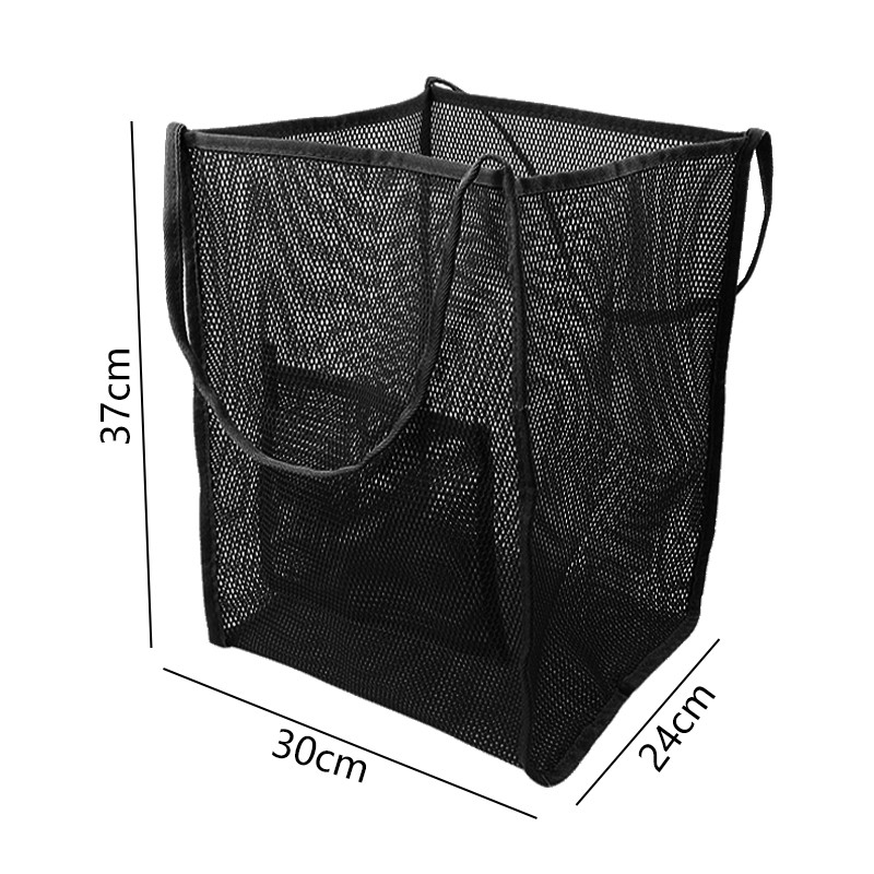 Djeca Sand Away Protabilna mrežasta torba Dječje igračke Torbe za pohranu Velika ekološka torba za plažu Ženska kozmetička torba za šminku sumka ženska